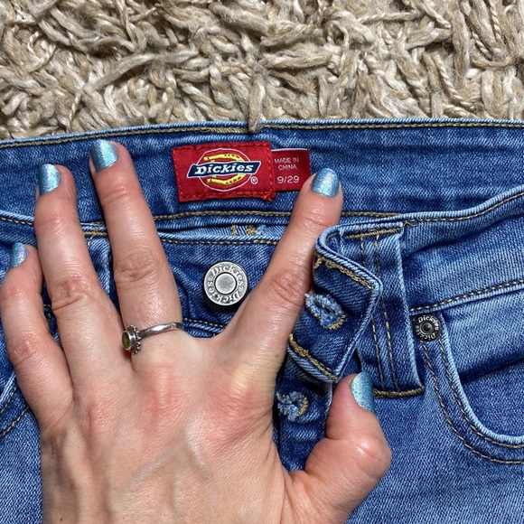 Dickies button-fly skinny jeans in VGUC - Picture 3 of 8